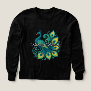Girls Bella+Leinwand Tri-Mix Langschläfer Shirt, S