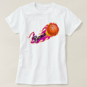 Girls Bsaketball T - Shirt