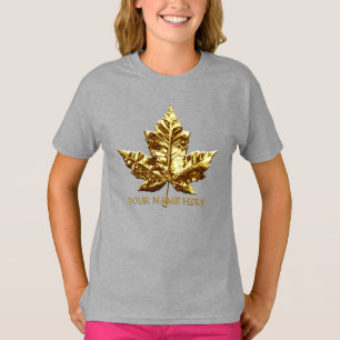 Girl's Canada Shirt Custom Team Canada Kid Jersey