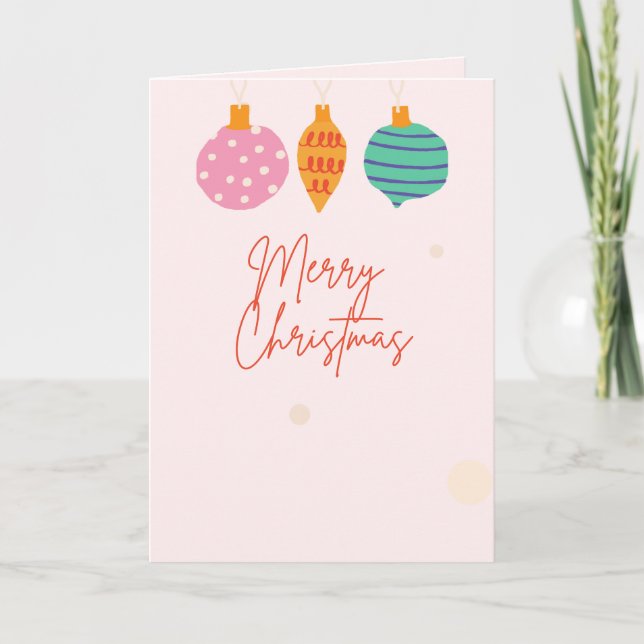 Girls Christmas Grußkarte, Standard, 5" x 7" Karte (Vorderseite)