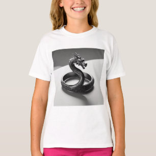 Girls Closing Template Dragon Girls Kinder T - Shi T-Shirt