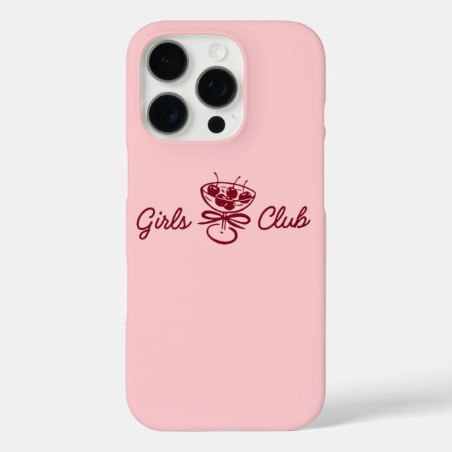 Girls Club iPhone 16 Pro Hülle (Rückseite)