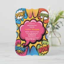 Girls’ Colorful Pop Art Birthday Party 