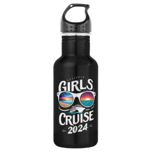 Girls Cruise Trip 2024 Urlaub Liebhaber Edelstahlflasche