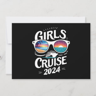Girls Cruise Trip 2024 Urlaub Liebhaber Einladung