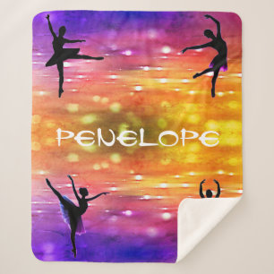 Girls Dance Multicolored Sherpadecke