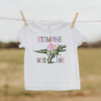 Girl's Dinosaurier stürmen in ein Shirt