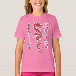Girls Dragon Respekt T - Shirt