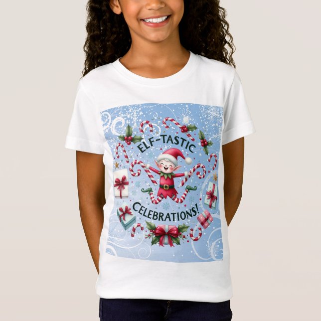Girls Elf T-Shirt (Vorderseite)