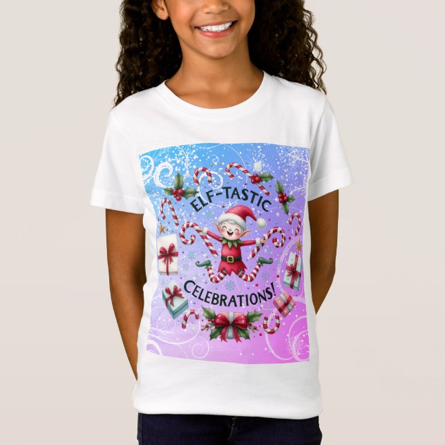 Girls Elf T-Shirt (Vorderseite)