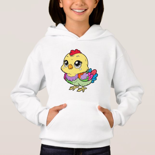 Girls' Fashion chicken | Cute & Fun Design  (Devant)