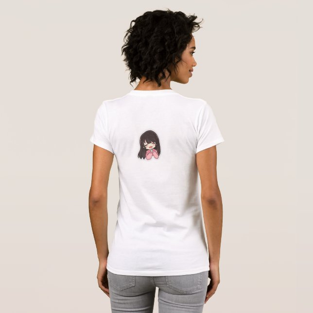 Girls Fashion T-Shirt (Schwarz voll)