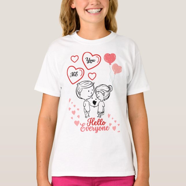 Girls' Fashion Tops & T - Shirt (Vorderseite)