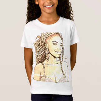 Girls' Fine Jersey T - Shirt