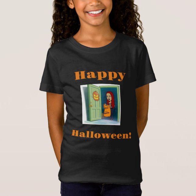 Girls' Fine Jersey T - Shirt (Vorderseite)