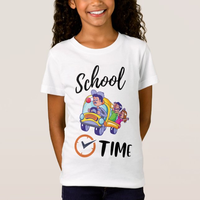 Girls' Fine Jersey T - Shirt (Vorderseite)
