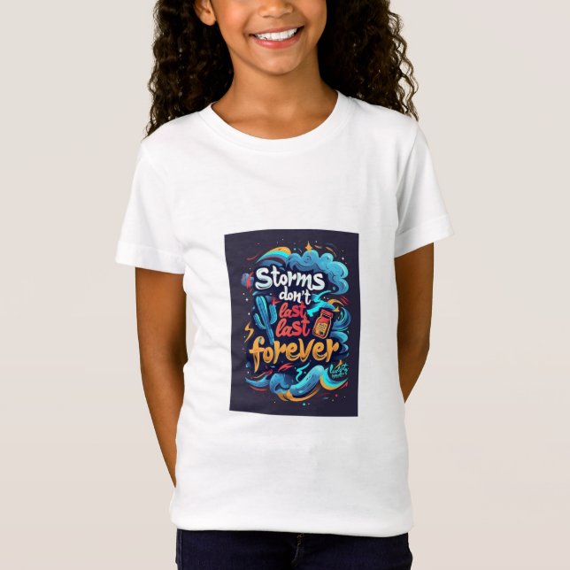 Girls' Fine Jersey T - Shirt - Soft, Stylish & Ver (Vorderseite)