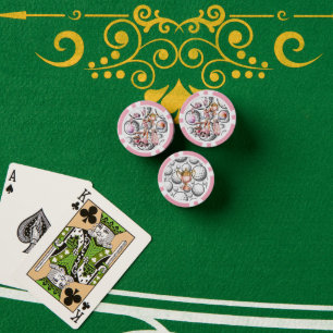 Girls Go Golfing Pokerchips