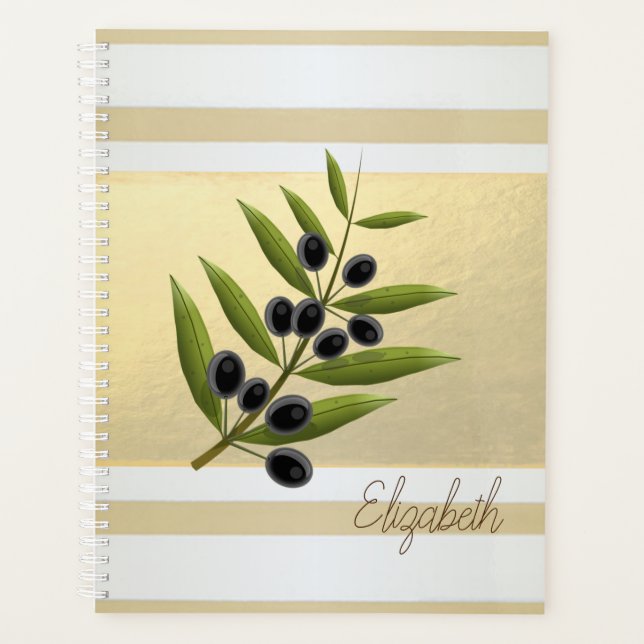 Girls Gold Modernes, Branche Olive (Devant)