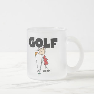 Girls GOLF T-Shirts und Geschenke Mattglastasse