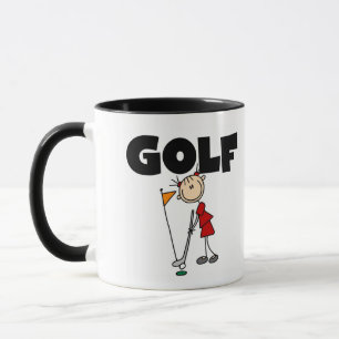 Girls GOLF T-Shirts und Geschenke Tasse