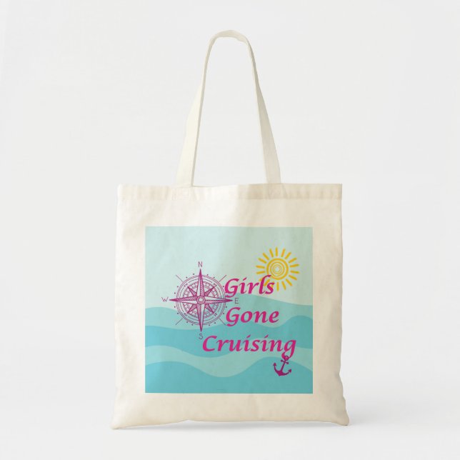 Girls Gone Cruise Tragetasche (Vorne)