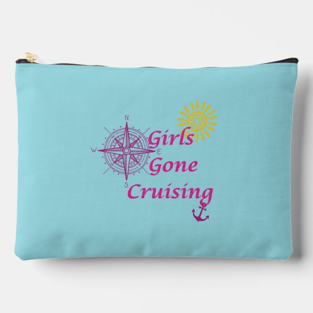 Girls Gone Cruise Zubehörtasche (Vorderseite)