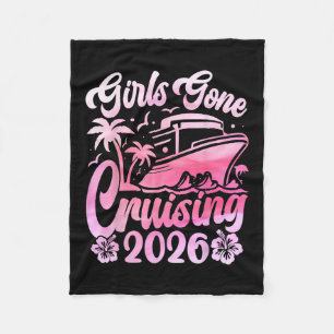Girls Gone Cruising 2026 Frauen Kreuzfahrt Urlaub Fleecedecke