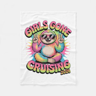 Girls Gone Cruising 2026 Kreuzfahrt-Urlaubsreise-S Fleecedecke
