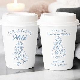 Girls Gone Girls Wellness-Center Junggeselinnen-Ab Pappbecher