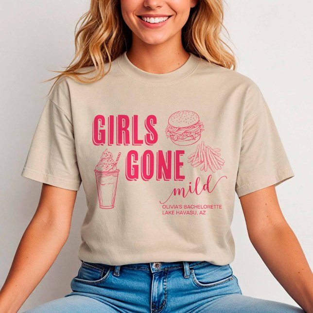 Girls Gone Mild Bridesmaid Bach T-Shirt (Girls Gone Mild Tshirt)