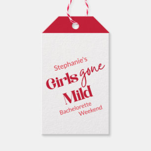 Girls Gone Mild Eleganter Junggesellinnen-Abschied Geschenkanhänger