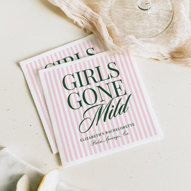 Girls Gone Mild Pajama Wellness-Center Bachelorett Serviette (Von Creator hochgeladen)