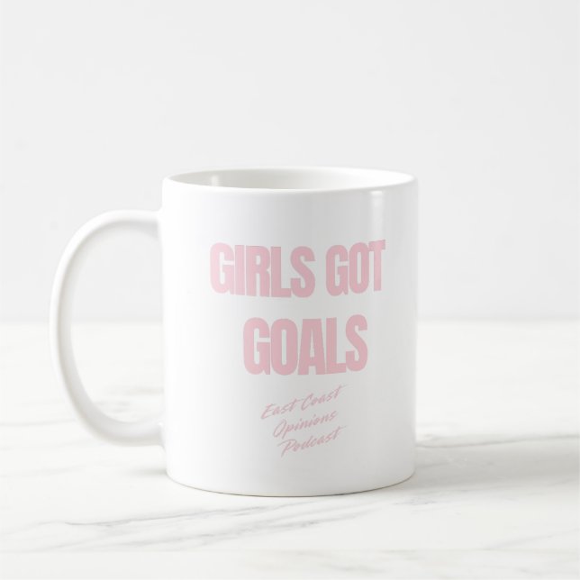 Girls got Goals Kaffeetasse (Links)