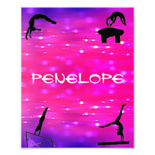 Girls Gymnastics Events Fotodruck