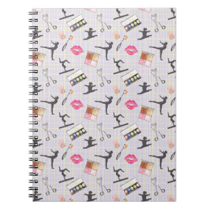 Girls Gymnastics - Girly Makeup Notizblock