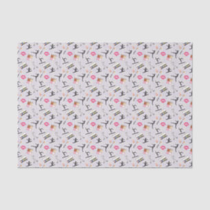 Girls Gymnastics - Girly Makeup Seidenpapier