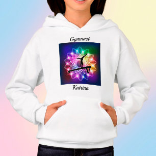 Girls Gymnastik Balance Beam Gymnast Hoodie