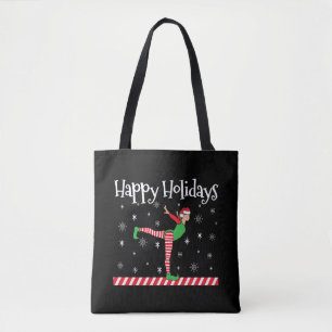 Girls Gymnastik Weihnachtself Tasche