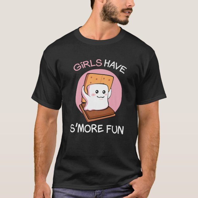 Girls haben Spaß Camping Camper Glamping Marsh T-Shirt (Vorderseite)