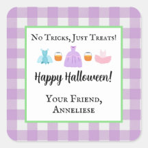 Girls Halloween-Geschenkanhänger