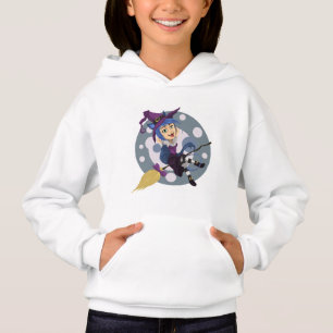 Girls' Hanes ComfortBlend® Hoodie/Niedliche Hexe Hoodie