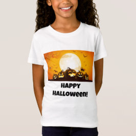 Girl's Happy Hallowen t-shirt