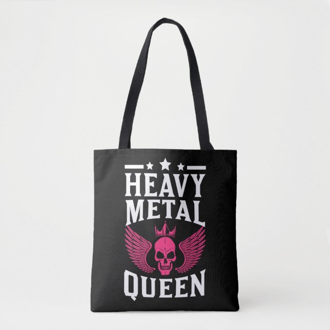 Girls Heavy Metal Queen Rock and Roll Tasche (Vorderseite)