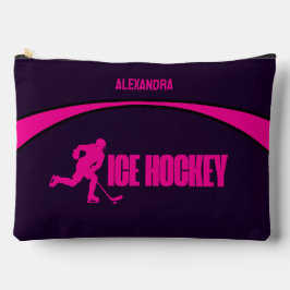 Girls Ice Hockey Birthday Party, Hockey Player Zubehörtasche