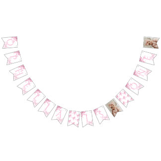 Girls just wanna be one birthday wimpelkette