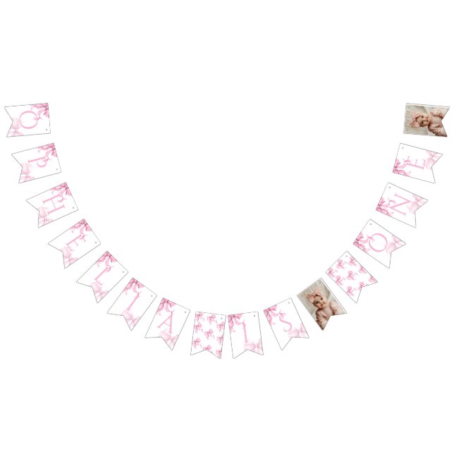 Girls just wanna be one birthday  wimpelkette (Alle)