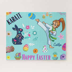 Girls Karate Happy Oaster Decorative