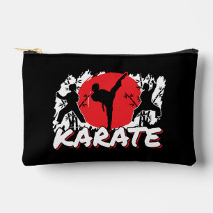 Girls Karate - Patriotic Japan Japanisches Thema Zubehörtasche