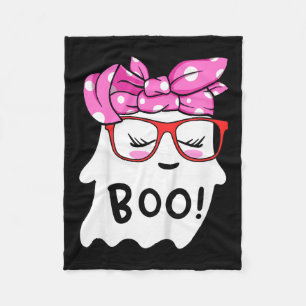 Girls Kleinkind Happy Halloween Geist mit Bandana Fleecedecke